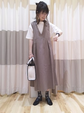 yuさん（レディース・165cm）の春コーディネート