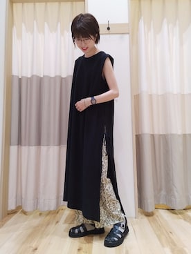 yuさん（レディース・165cm）の夏コーディネート