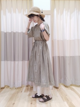 yuさん（レディース・165cm）の夏コーディネート