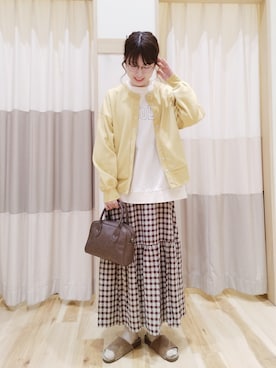 yuさん(レディース・165cm)の春コーディネート