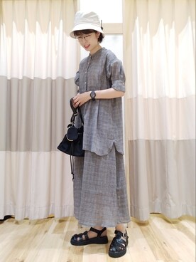 yuさん(レディース・165cm)の夏コーディネート