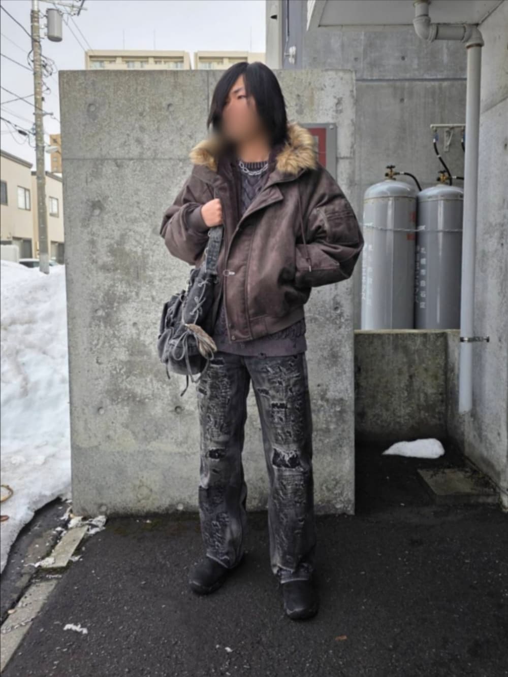 CLEL】Fireman Tech Fade N-2B Flight Jacket / ファイヤーマン テック