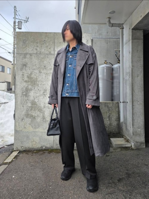 CLEL（クレイル）の「【CLEL】Double Tech Fade Trench Coat/ダブル