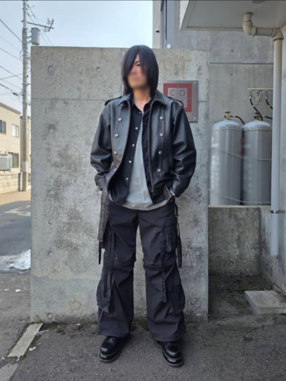 GRANCY】Napoleon Leather Blouson / ナポレオンレザーブルゾンを使っ