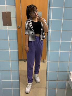 まなさん（レディース・152cm）の夏コーディネート