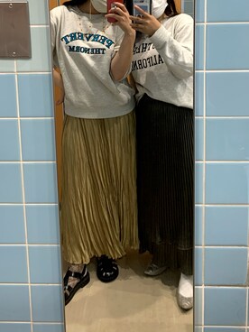 まなさん（レディース・152cm）の秋コーディネート