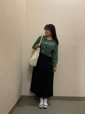 まなさん（レディース・152cm）の秋コーディネート