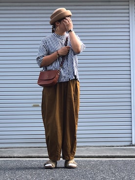 「CLEDRAN（クレドラン）のアイテム」を使った、lomilomiさん（レディース・163cm）の秋コーディネート