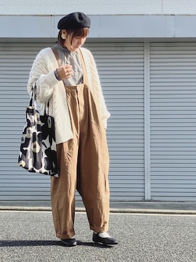 「SVEC（シュベック）のアイテム（シューズ）」を使った、lomilomiさん（レディース・163cm）の冬コーディネート