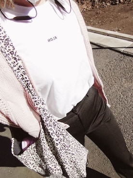 「KLON（クローン）のアイテム（トップス）」を使った、arさん（レディース・172cm）の秋コーディネート