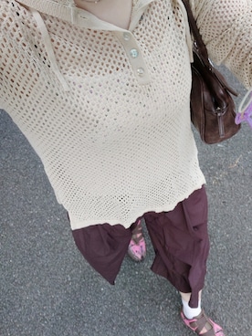 「Unitage（ユニテージ）のアイテム」を使った、arさん（レディース・172cm）の夏コーディネート