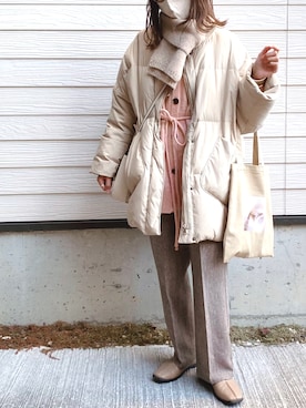 「talbyyumi」｜「アイテム（ジャケット/アウター）」を使った、collinさん（レディース・158cm）の冬コーディネート