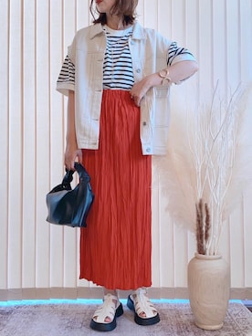 collinさん（レディース・158cm）の夏コーディネート