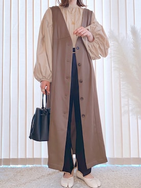 「おとなコーデ」｜「アイテム（その他）」を使った、collinさん（レディース・158cm）の春コーディネート