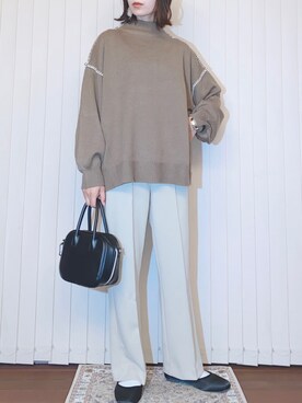 「ちょこび」｜「アイテム（その他）」を使った、collinさん（レディース・158cm）の秋コーディネート