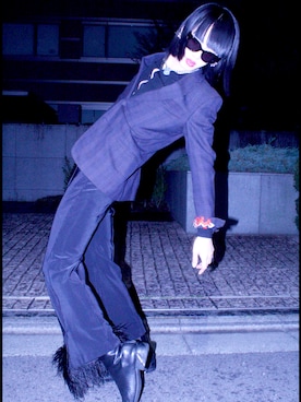 「アイテム（シューズ）」を使った、晃明-koumei-さん（メンズ・176cm）の秋コーディネート