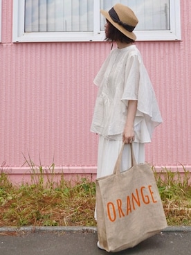 Megchuさん（レディース・155cm）の夏コーディネート