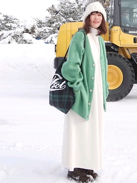 Megchuさん(レディース・155cm)の冬コーディネート