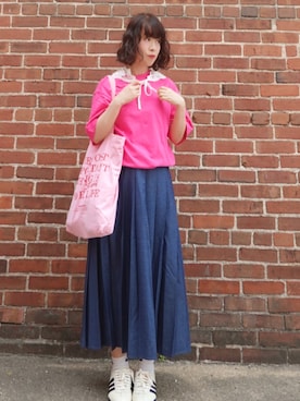 Megchuさん（レディース・155cm）の夏コーディネート