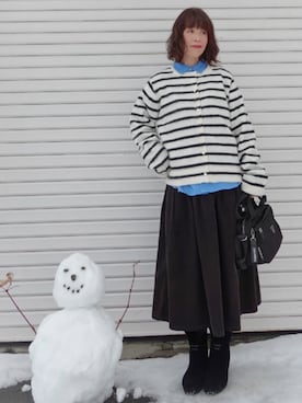 Megchuさん（レディース・155cm）の冬コーディネート