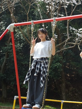 「MARKEY'S（マーキーズ）のアイテム」を使った、＊sara＊さん（キッズ・140cm）の春コーディネート