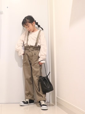 ＊sara＊さん（キッズ・120cm）の秋コーディネート