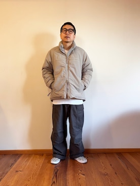 Fujioさん（メンズ・165cm）の冬コーディネート