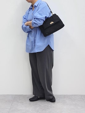 「MIAN （ミアン）のアイテム」を使った、tomonoさん（レディース・152cm）の秋コーディネート
