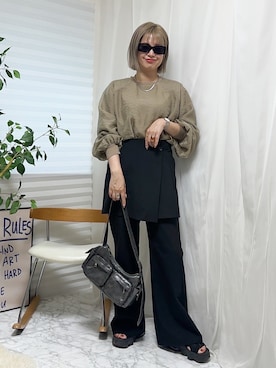 「shein」｜おしゃれ豆知識💡のSERINAさん（レディース・164cm）の夏コーディネート