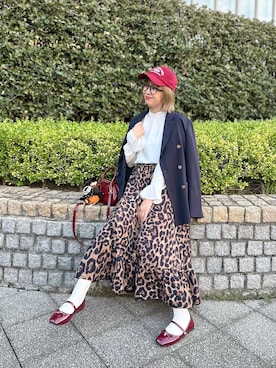 「VIS（ビス）のアイテム」を使った、おしゃれ豆知識💡のSERINAさん（レディース・164cm）の秋コーディネート