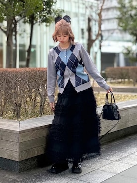 「prose verse（プロズヴェール）のアイテム」を使った、おしゃれ豆知識💡のSERINAさん（レディース・164cm）の冬コーディネート