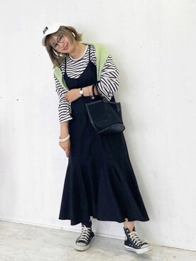 おしゃれ豆知識💡のSERINAさん（レディース・163cm）の夏コーディネート