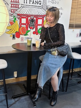 「ビジュー」｜おしゃれ豆知識💡のSERINAさん（レディース・164cm）の秋コーディネート