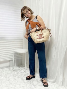 おしゃれ豆知識💡のSERINAさん（レディース・163cm）の夏コーディネート