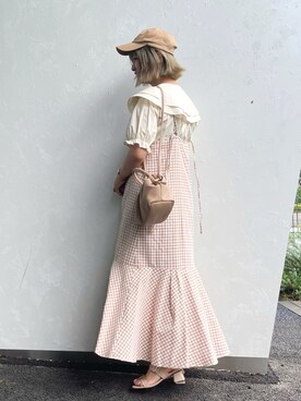 おしゃれ豆知識💡のSERINAさん（レディース・163cm）の夏コーディネート