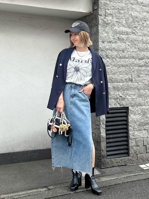 TSHIRT FLOWERMARDI（Tシャツ/カットソー）｜Mardi Mercredi（マルディ