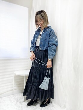 「c.u.l（シーユーエル）のアイテム（バッグ）」を使った、おしゃれ豆知識💡のSERINAさん（レディース・163cm）の冬コーディネート