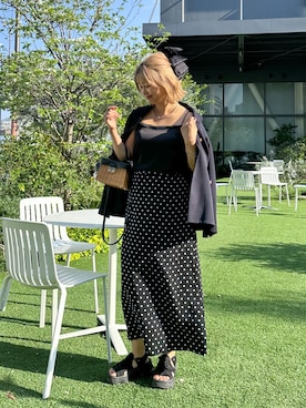 「GRL（グレイル）のアイテム（バッグ）」を使った、おしゃれ豆知識💡のSERINAさん（レディース・164cm）の春コーディネート