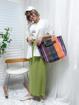 おしゃれ豆知識💡のSERINAさん(レディース・164cm)の夏コーディネート