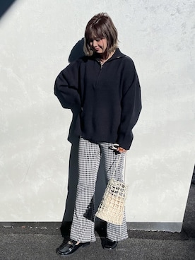 おしゃれ豆知識💡のSERINAさん（レディース・163cm）の秋コーディネート