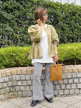 おしゃれ豆知識💡のSERINAさん(レディース・163cm)の秋コーディネート