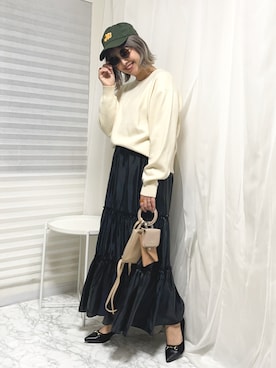 おしゃれ豆知識💡のSERINAさん（レディース・163cm）の春コーディネート