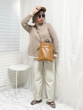 「accommode」｜おしゃれ豆知識💡のSERINAさん（レディース・163cm）の冬コーディネート