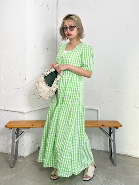 おしゃれ豆知識💡のSERINAさん（レディース・164cm）の夏コーディネート