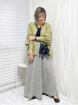 おしゃれ豆知識💡のSERINAさん(レディース・163cm)の秋コーディネート