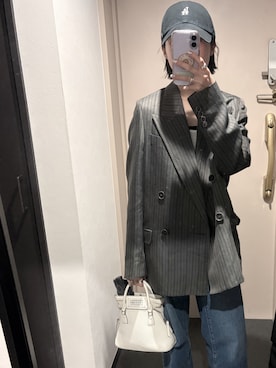 「Acne Studios（アクネストゥディオズ）のアイテム」を使った、アイリさん（レディース・155cm）の春コーディネート