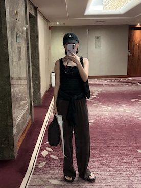 「MM6 Maison Margiela（ｴﾑｴﾑｼｯｸｽ ﾒｿﾞﾝ ﾏﾙｼﾞｪﾗ）のアイテム」を使った、アイリさん（レディース・155cm）の秋コーディネート