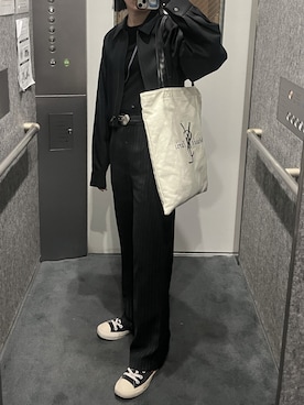 「NAVE（ネイヴ）のアイテム」を使った、アイリさん（レディース・155cm）の秋コーディネート