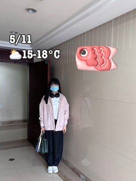 「RABEANCO（ラビアンコ）のアイテム」を使った、ジェーン ちゃんさん（レディース・158cm）の春コーディネート