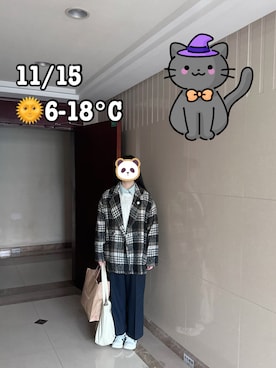 ジェーン ちゃんさん（レディース・158cm）の秋コーディネート